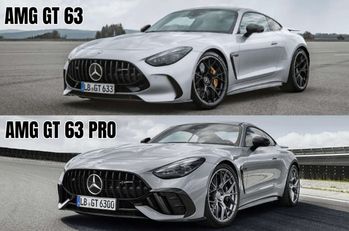 AMG GT 63 and Pro models front fascia